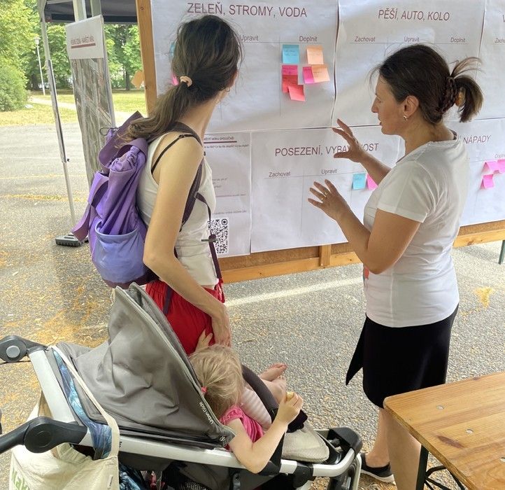 Veřejné setkání - náměstí Míru (zdroj fotografií: Útvar koncepce a rozvoje města Plzně) 19168406