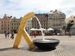 Rekonstrukce náměstí Republiky v Plzni - tři kašny