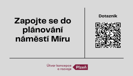 Zapojte se do plánování náměstí Míru Zapojte se do plánování náměstí Míru